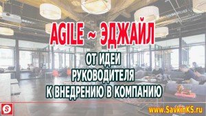  Agile Эджайл от идеи руководителя к внедрению в компанию