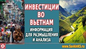 Инвестиции во Вьетнам